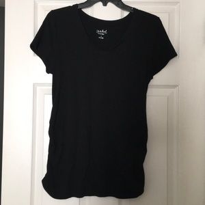 2 Maternity V-Neck Tee Shirts